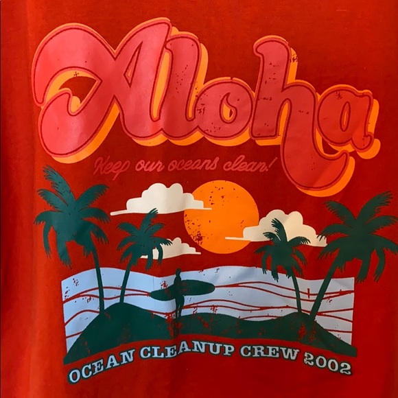 ALOHA GRAPHIC TEE - Picture 2 of 2